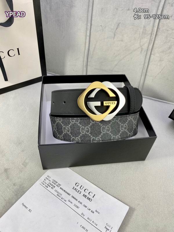 Gucci belt 40mmX95-125cm 8L (102)