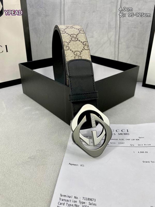Gucci belt 40mmX95-125cm 8L (111)
