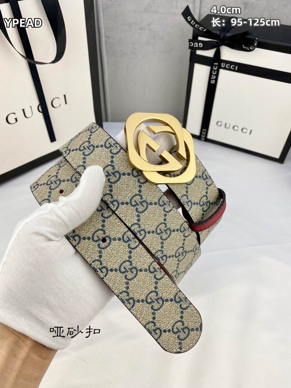 Gucci belt 40mmX95-125cm 8L (28)