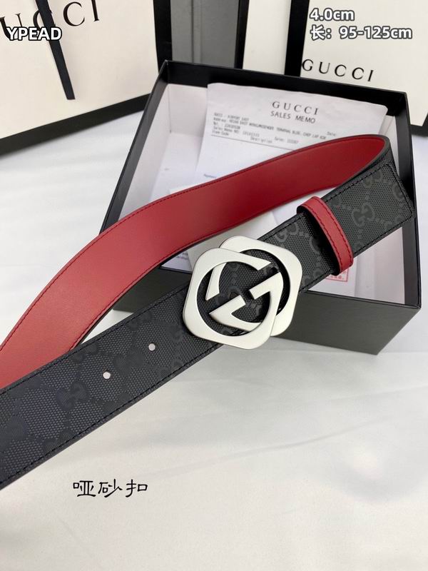 Gucci belt 40mmX95-125cm 8L (36)