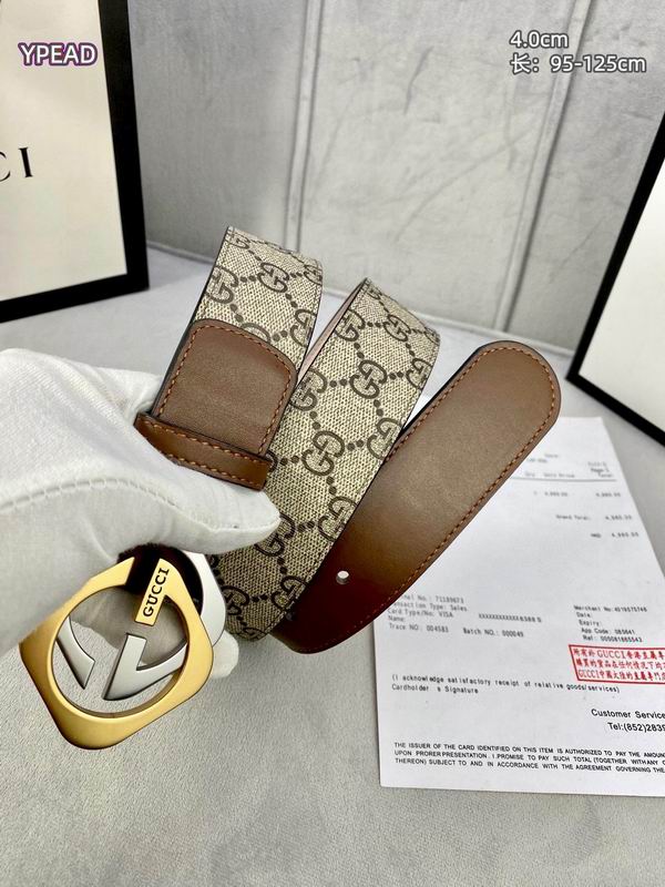 Gucci belt 40mmX95-125cm 8L (83)