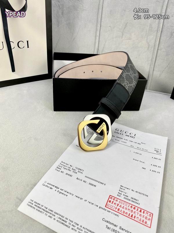 Gucci belt 40mmX95-125cm 8L (85)
