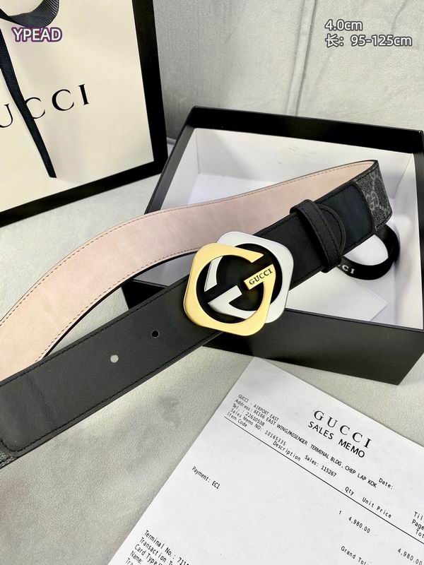 Gucci belt 40mmX95-125cm 8L (86)