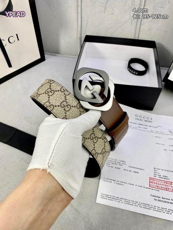 Gucci belt 40mmX95-125cm 8L (94)