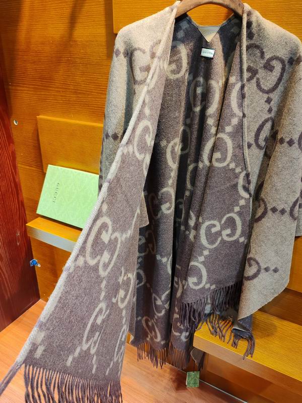 Gucci cloak 140X200cm 100%山羊绒 E06 (16)