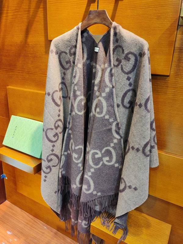 Gucci cloak 140X200cm 100%山羊绒 E06 (17)