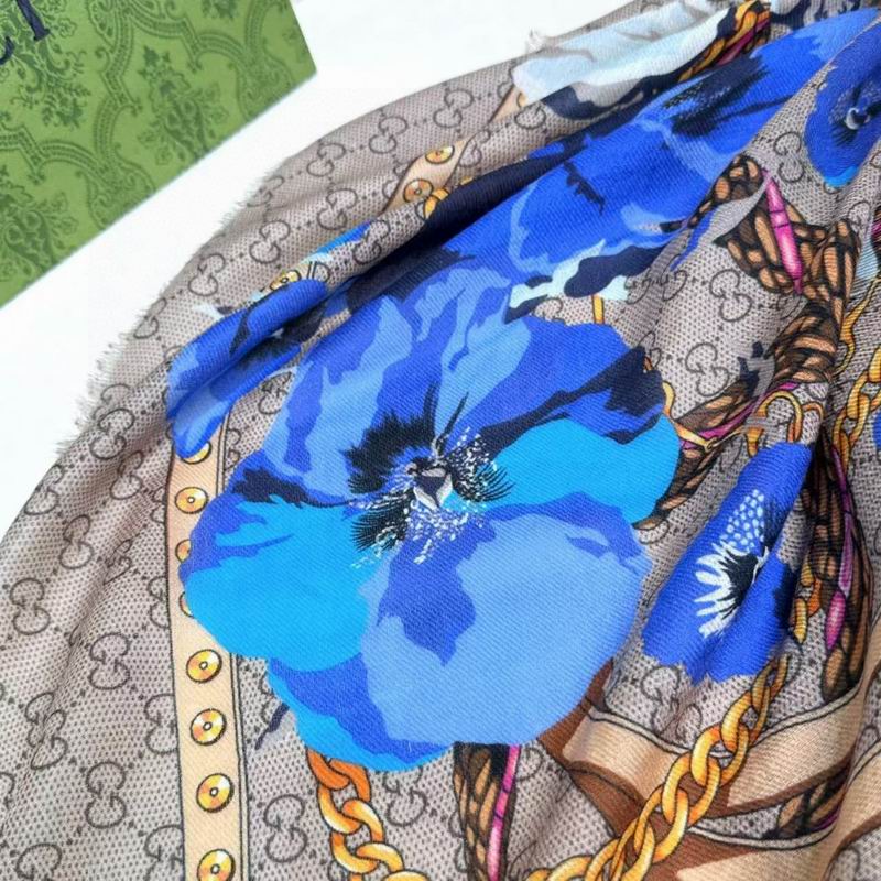 Gucci scarf 140X140cm E07 (21)