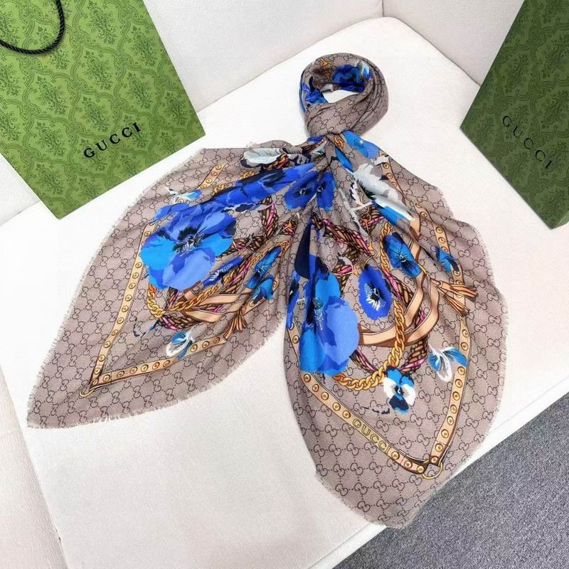 Gucci scarf 140X140cm E07 (22)