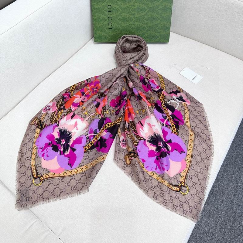 Gucci scarf 140X140cm E07 (4)