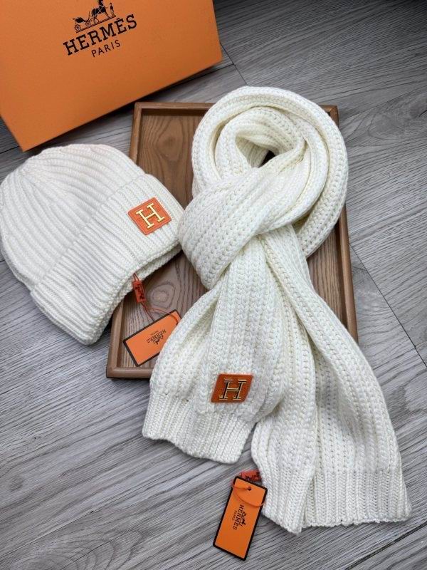 Hermes Scarf Hat hm (1)