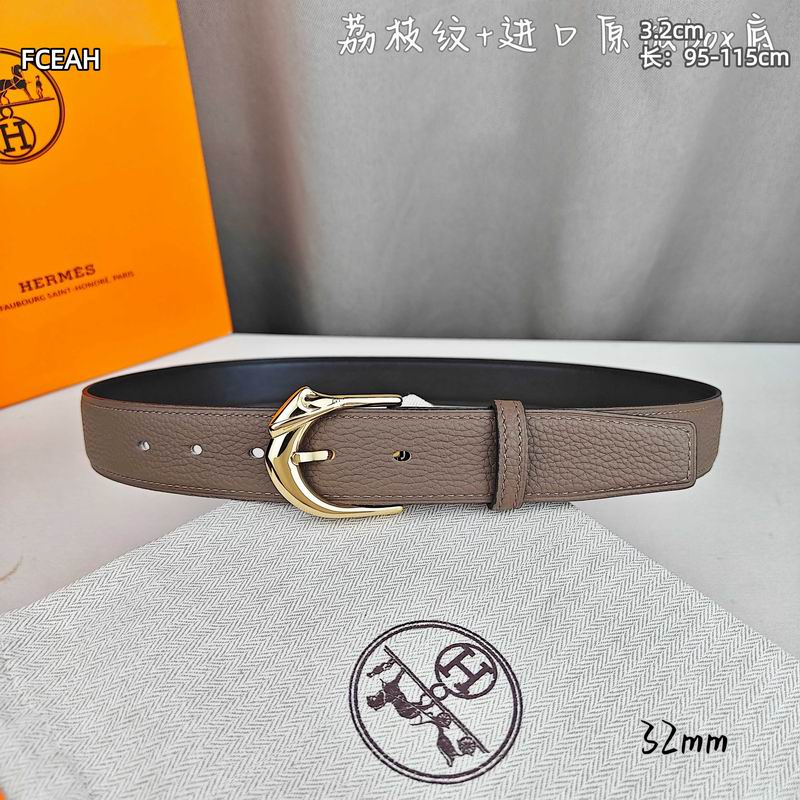 Hermes belt 32mmX95-115cm 8L (46)