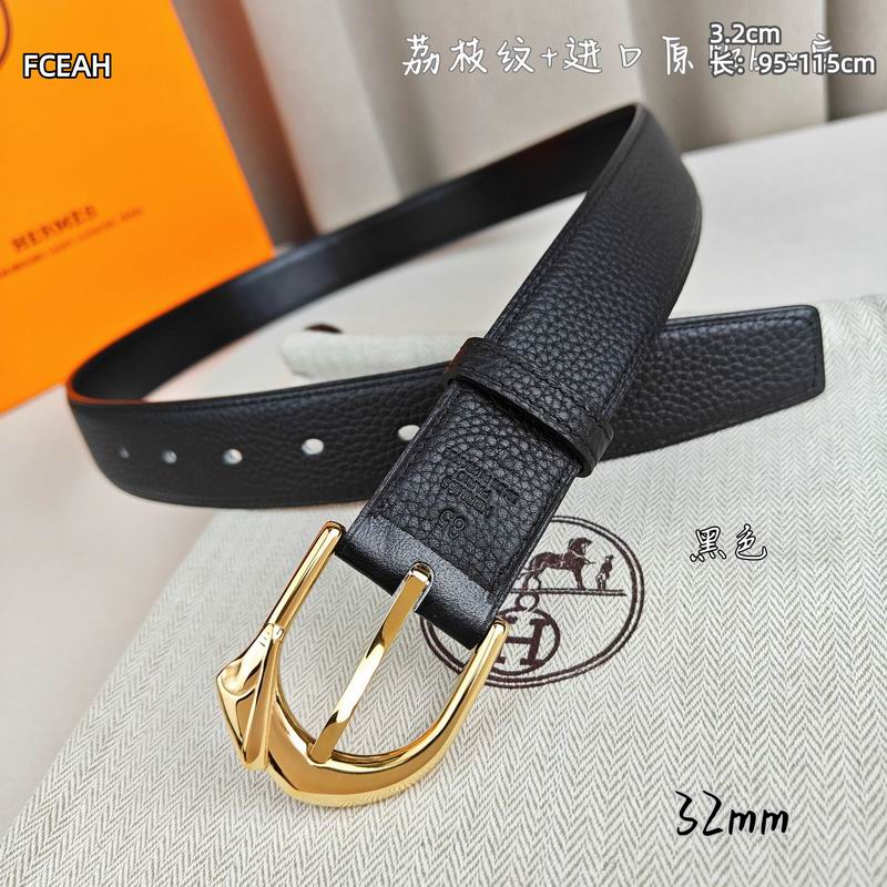 Hermes belt 32mmX95-115cm 8L (55)