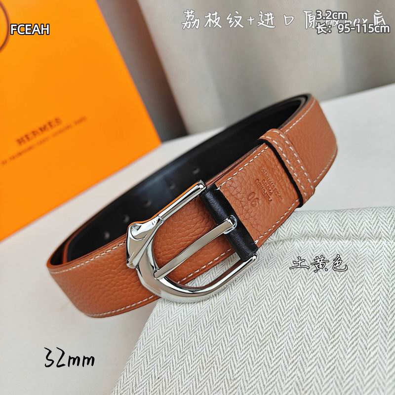 Hermes belt 32mmX95-115cm 8L (60)
