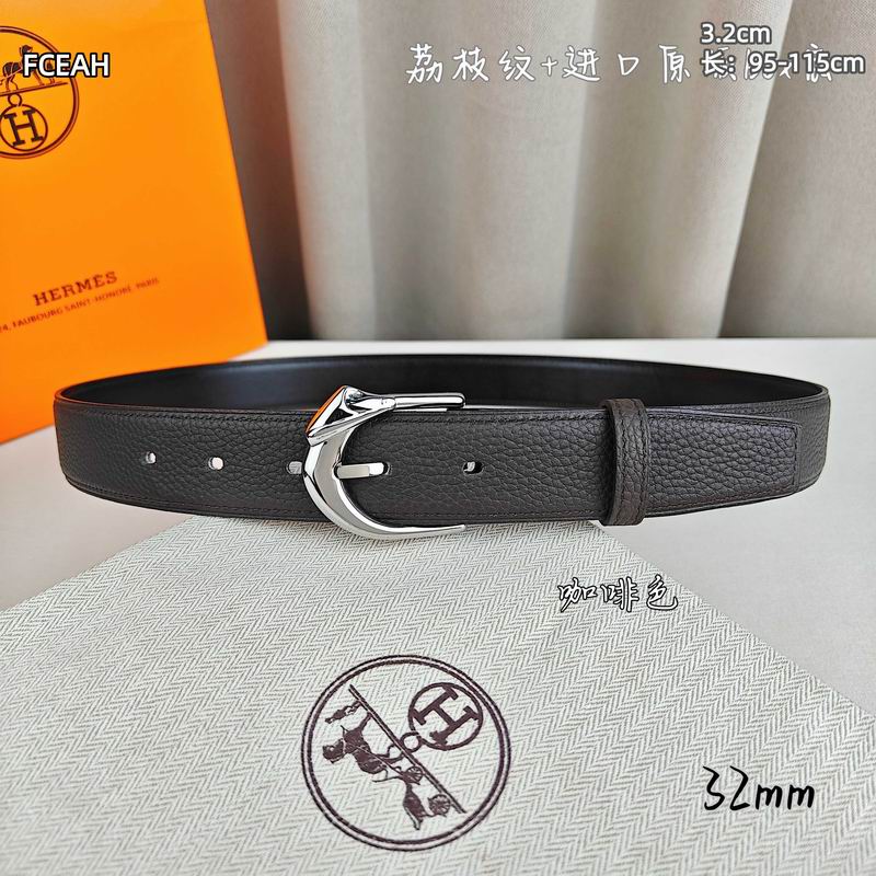 Hermes belt 32mmX95-115cm 8L (66)