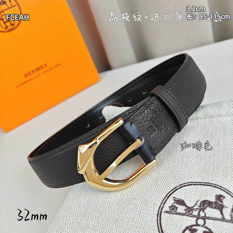 Hermes belt 32mmX95-115cm 8L (72)