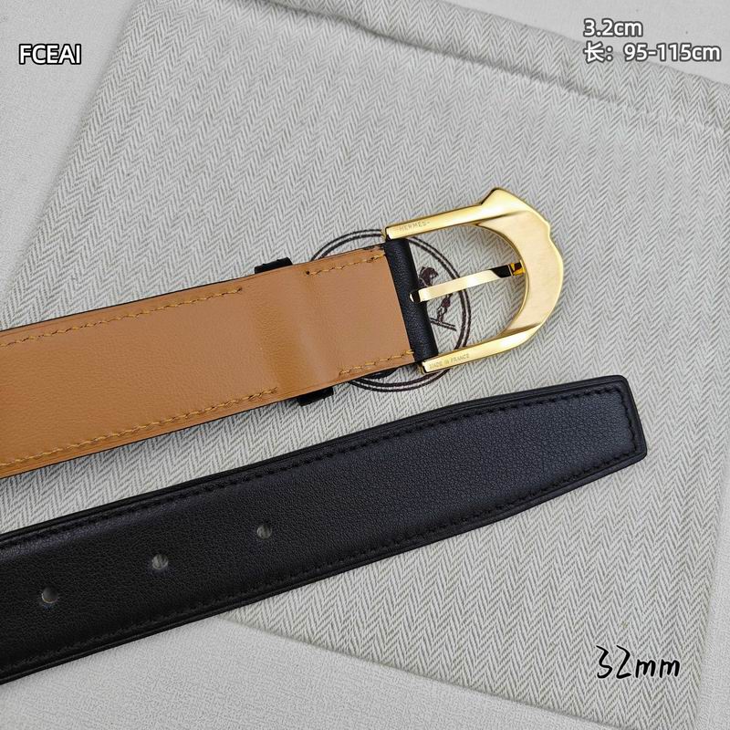 Hermes belt 32mmX95-115cm 8L (8)