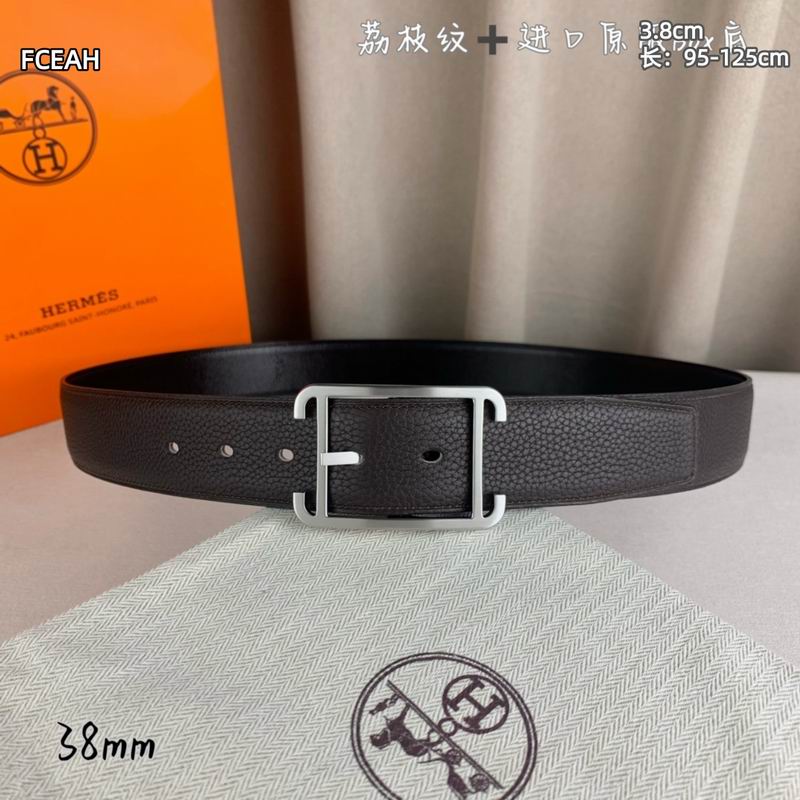 Hermes belt 38mmX95-125cm 8L (101)