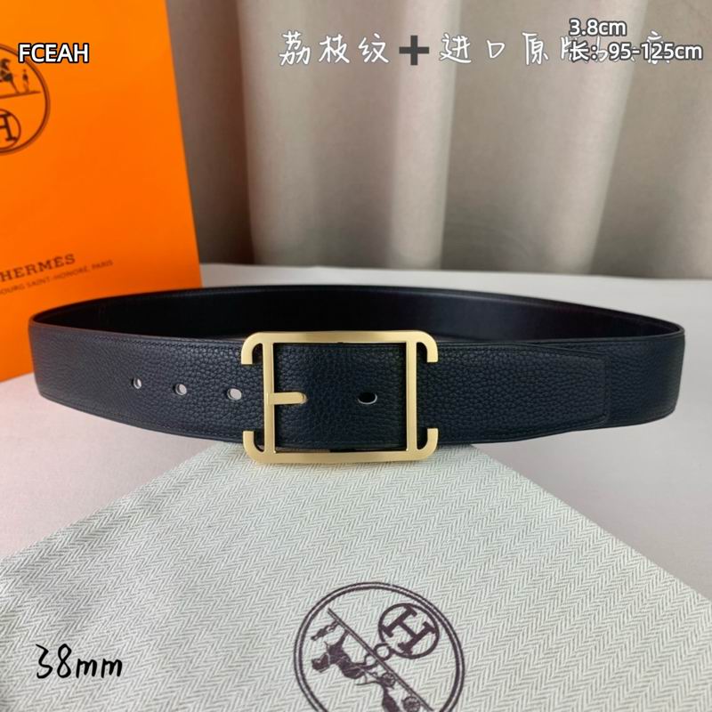 Hermes belt 38mmX95-125cm 8L (105)
