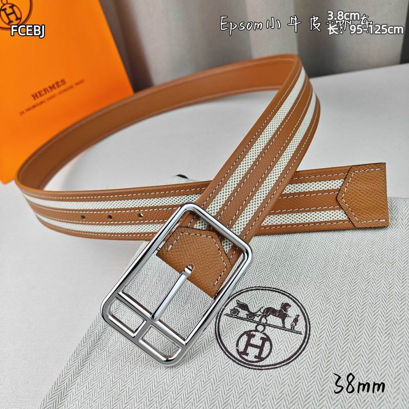 Hermes belt 38mmX95-125cm 8L (11)