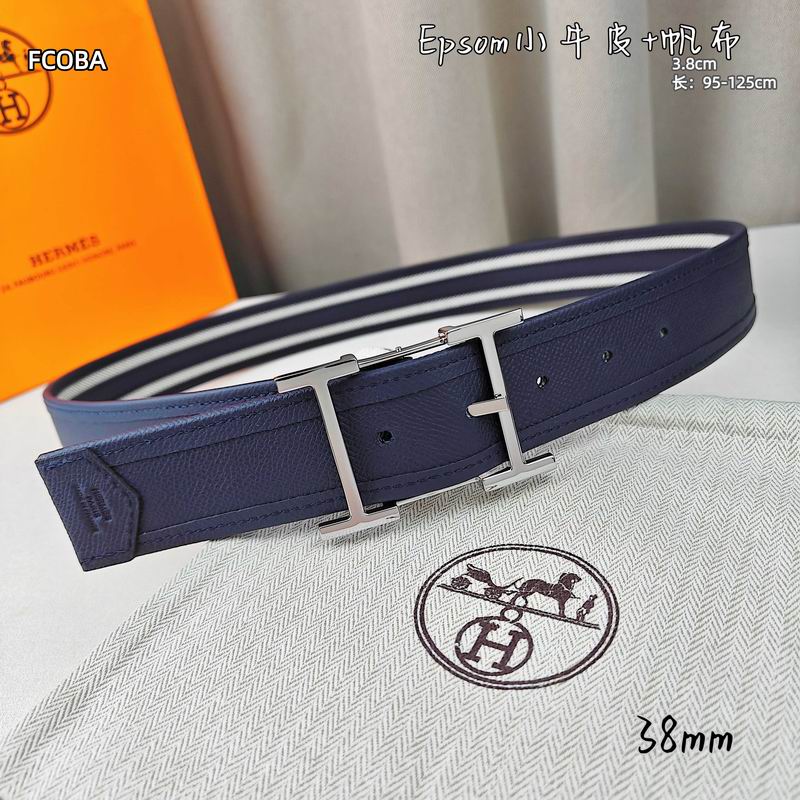 Hermes belt 38mmX95-125cm 8L (11)