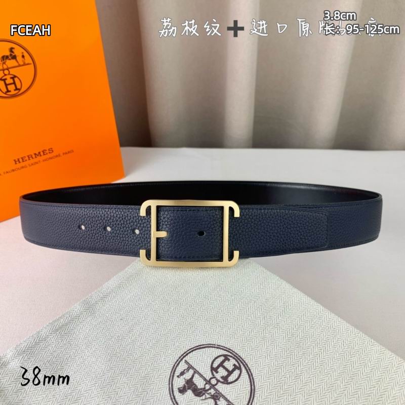 Hermes belt 38mmX95-125cm 8L (121)