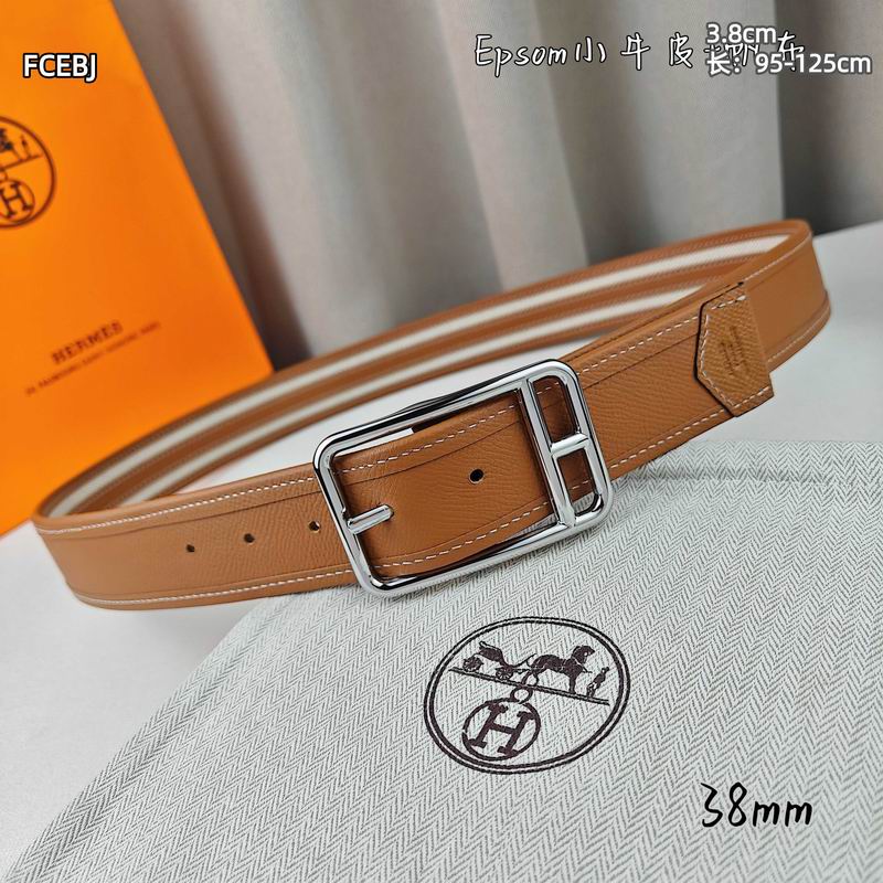 Hermes belt 38mmX95-125cm 8L (13)