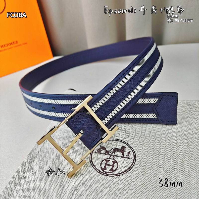 Hermes belt 38mmX95-125cm 8L (13)