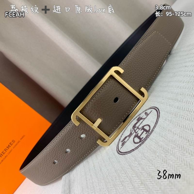 Hermes belt 38mmX95-125cm 8L (130)