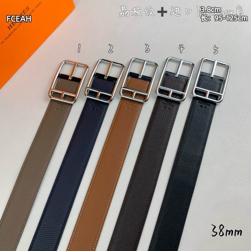 Hermes belt 38mmX95-125cm 8L (137)