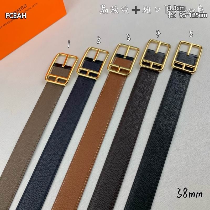 Hermes belt 38mmX95-125cm 8L (138)