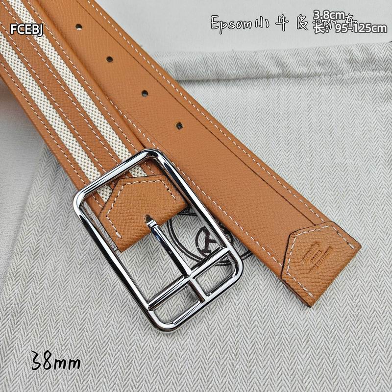 Hermes belt 38mmX95-125cm 8L (14)