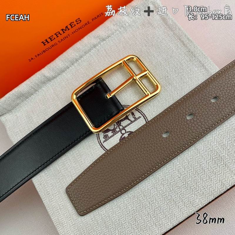Hermes belt 38mmX95-125cm 8L (142)