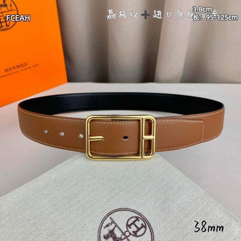 Hermes belt 38mmX95-125cm 8L (157)