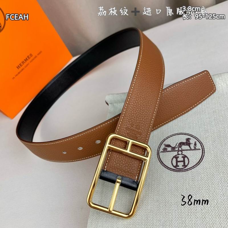 Hermes belt 38mmX95-125cm 8L (159)