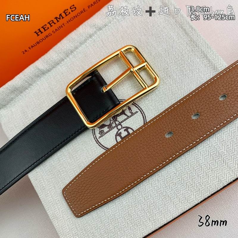 Hermes belt 38mmX95-125cm 8L (161)
