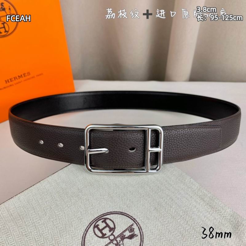 Hermes belt 38mmX95-125cm 8L (164)