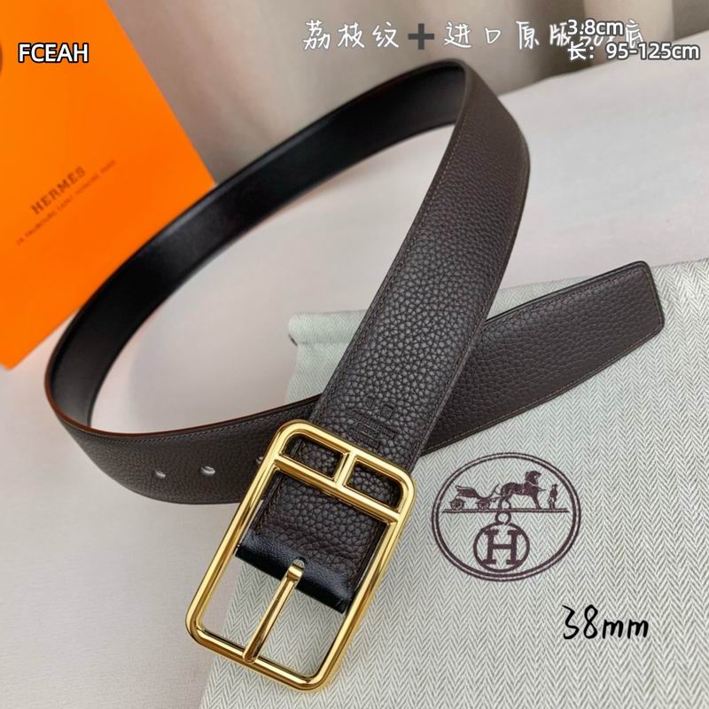 Hermes belt 38mmX95-125cm 8L (165)
