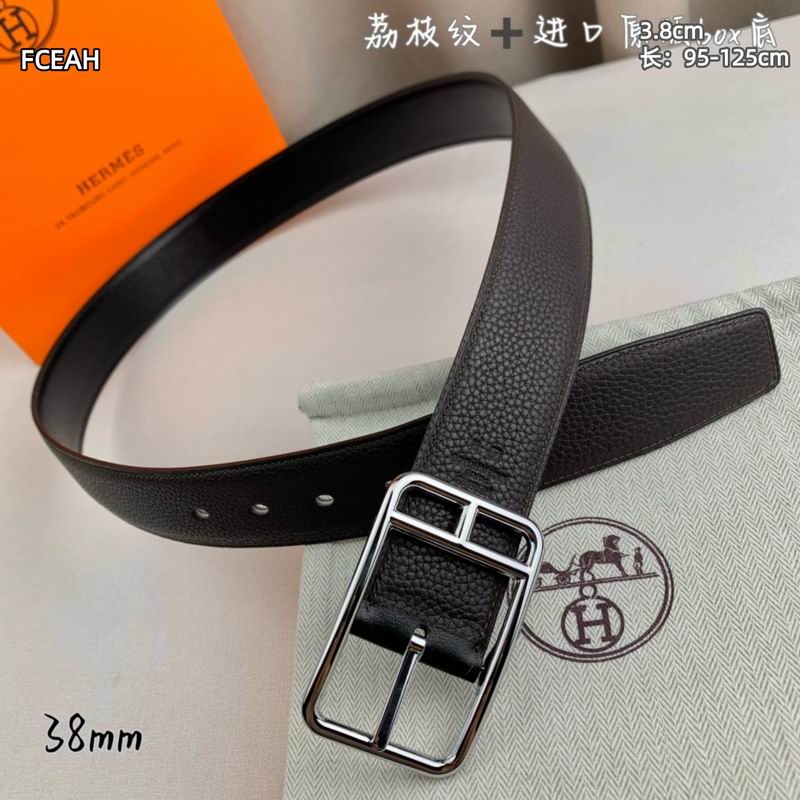 Hermes belt 38mmX95-125cm 8L (166)