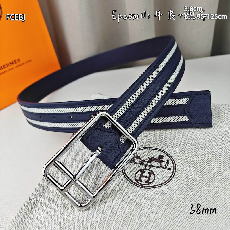 Hermes belt 38mmX95-125cm 8L (27)