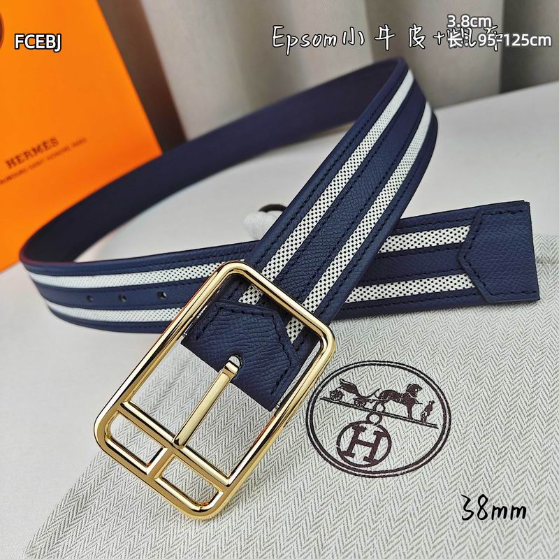 Hermes belt 38mmX95-125cm 8L (31)
