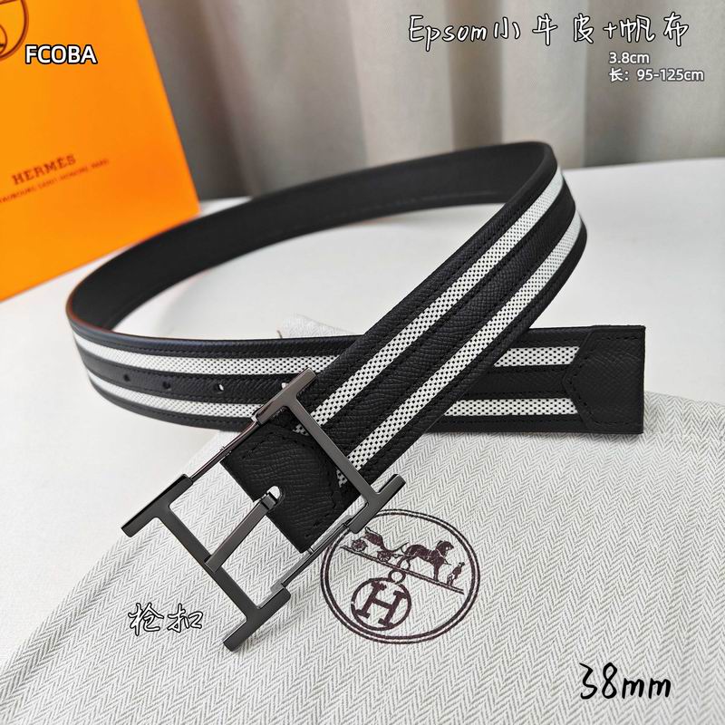 Hermes belt 38mmX95-125cm 8L (7)