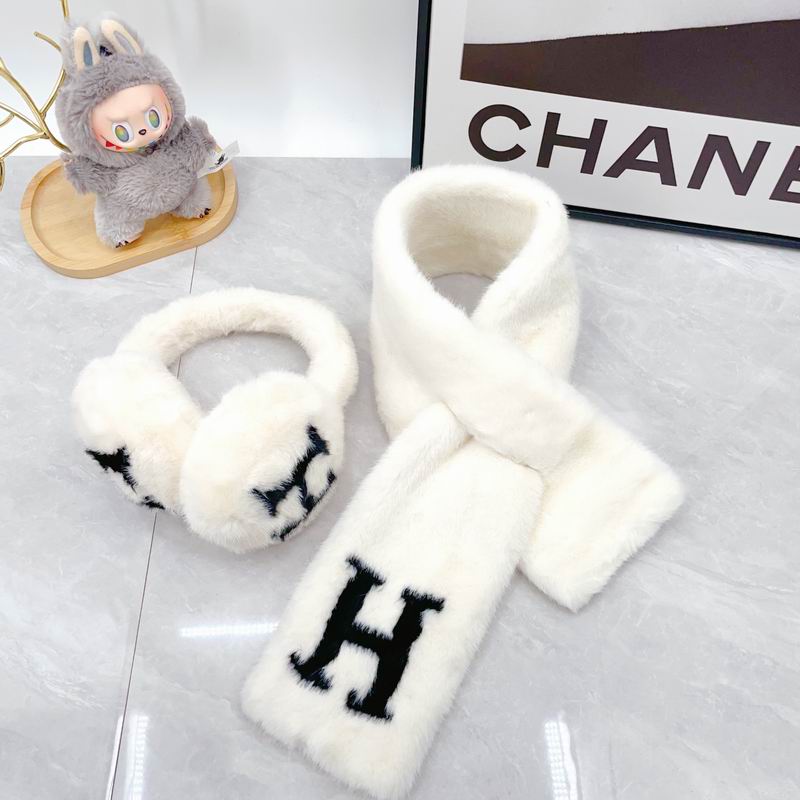 Hermes scarf earmuff dx (135)