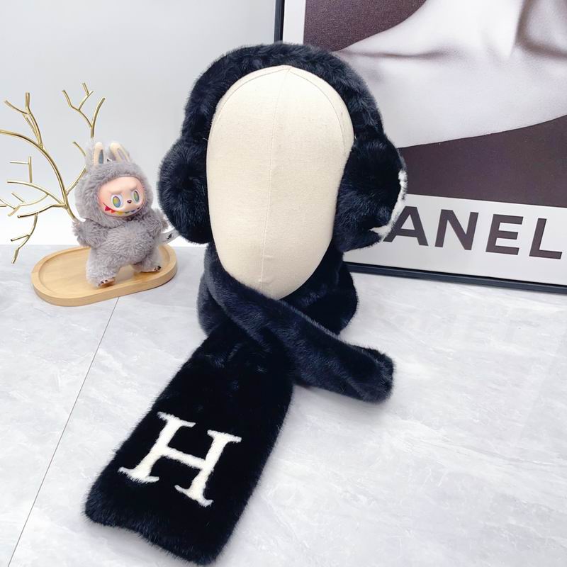 Hermes scarf earmuff dx (137)