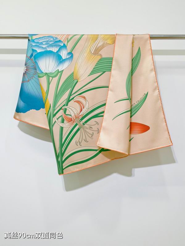 Hermes silk Scarf 90X90cm E22 (11)