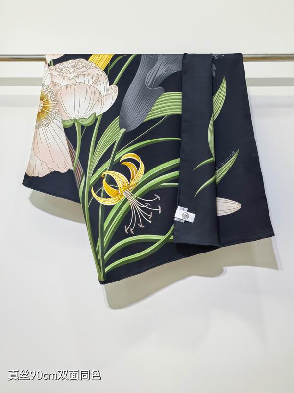 Hermes silk Scarf 90X90cm E22 (3)