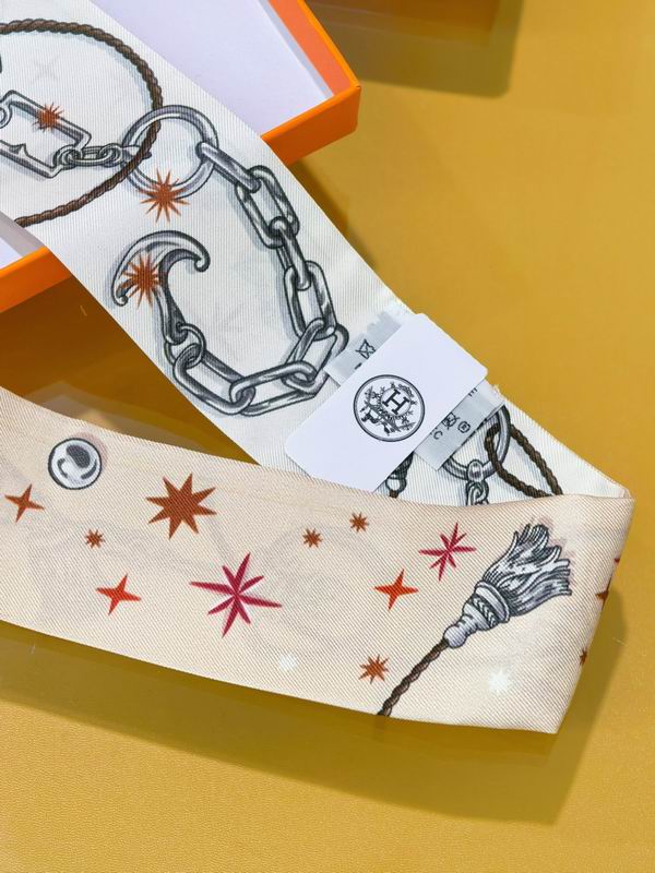 Hermes silk ribbon 5X86cm E01 (32)