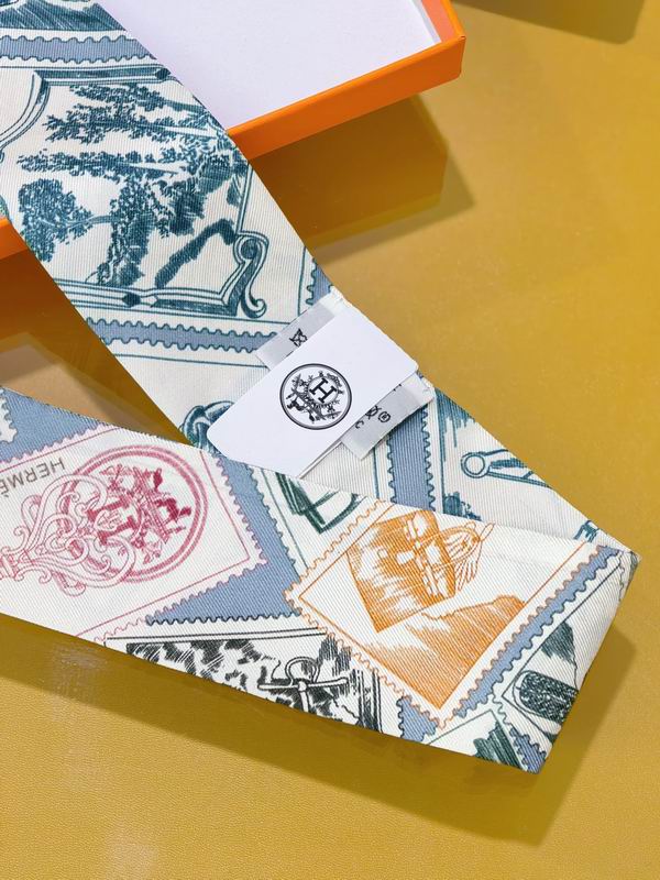 Hermes silk ribbon 5X86cm E02 (14)