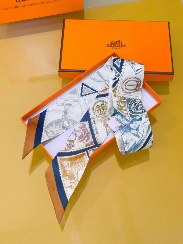 Hermes silk ribbon 5X86cm E02 (24)