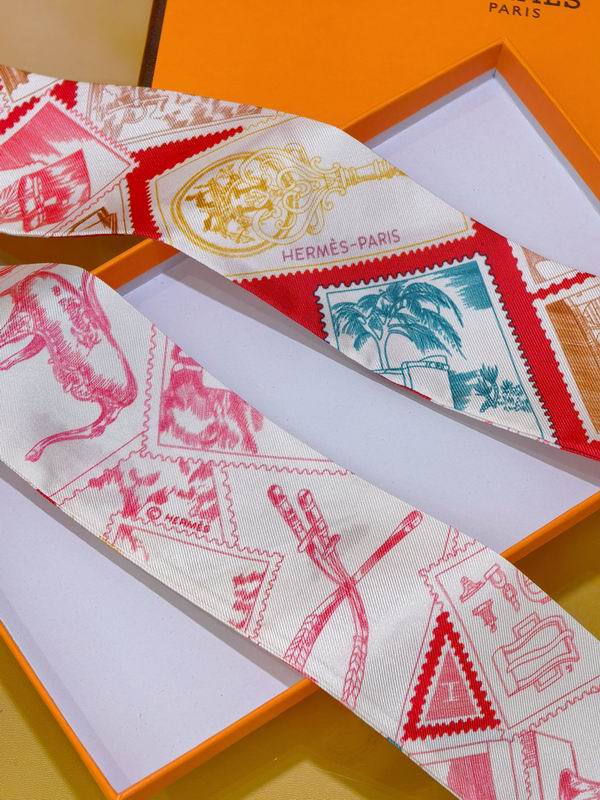 Hermes silk ribbon 5X86cm E02 (4)