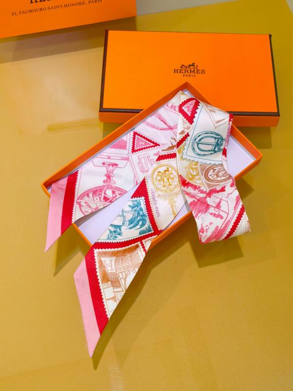 Hermes silk ribbon 5X86cm E02 (6)